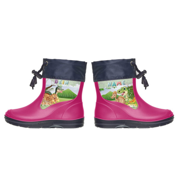 Produktbild Gummistiefel Rosa mit Stulpe